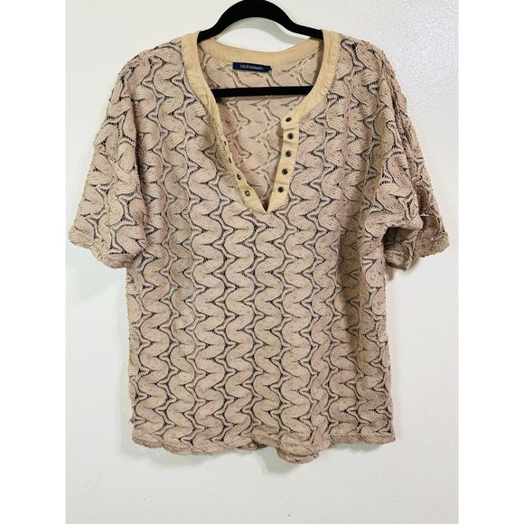 Bluheaven Women's Minimalistic BOHO Layering Lace Top, Size L - Picture 1 of 3